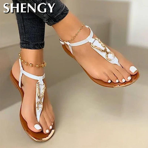 Office Sandals Women Flats Summer Beach Sandals Casual Shoes Woman Lazy Flip Thong Sandalias Mujer Sapato Feminino Plus Size
