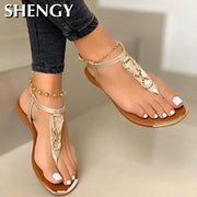 Office Sandals Women Flats Summer Beach Sandals Casual Shoes Woman Lazy Flip Thong Sandalias Mujer Sapato Feminino Plus Size