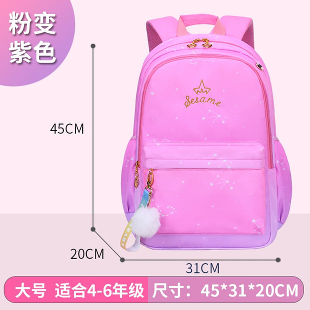 waterproof Children School Bags for Girls Primary princess school backpack Orthopedic Backpacks schoolbag kids Mochila Infantil