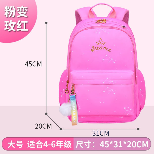 waterproof Children School Bags for Girls Primary princess school backpack Orthopedic Backpacks schoolbag kids Mochila Infantil