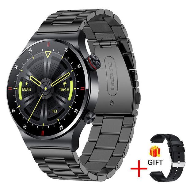 LIGE ECG+PPG Bluetooth Call Smart Watch Men 2022 Sports Bracelet NFC Waterproof Custom Watch Face Men SmartWatch For IOS Android