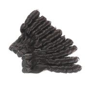 Beumax Double Drawn 12A Grade Spring Curl BUNDLES with CLOSURES &